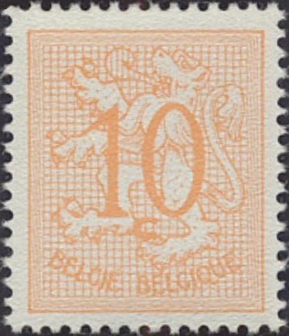 Y&T 850 – 1951 – postfris XX - cijfer op heraldieke leeuw, Orginele gom, Ophalen of Verzenden, Zonder stempel, Postfris