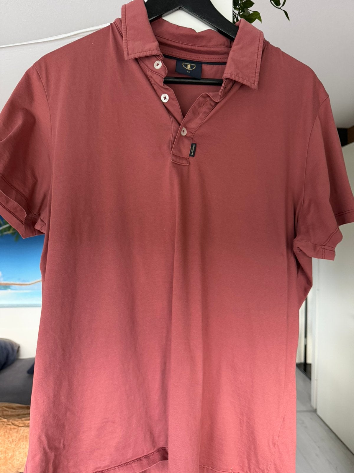 Nieuwstaat: Cavallaro polo in maat XL, Kleding | Heren, Ophalen of Verzenden, Zo goed als nieuw, Maat 56/58 (XL), Blauw