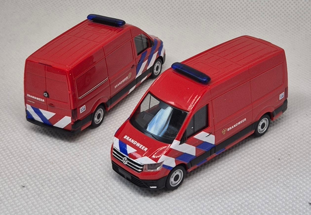 VW Crafter Brandweer Eigenbouw, Ophalen of Verzenden, Zo goed als nieuw, Auto, Herpa