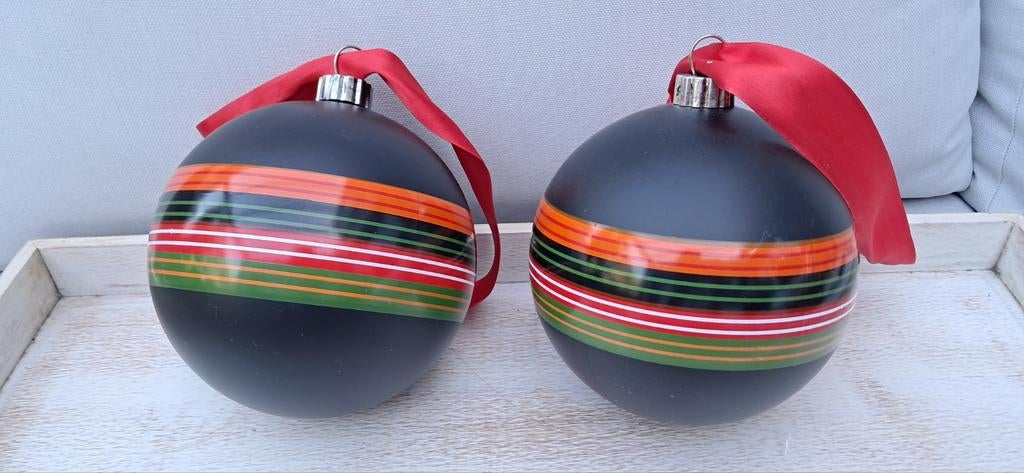 2 grote kerstballen, Diversen, Ophalen, Zo goed als nieuw