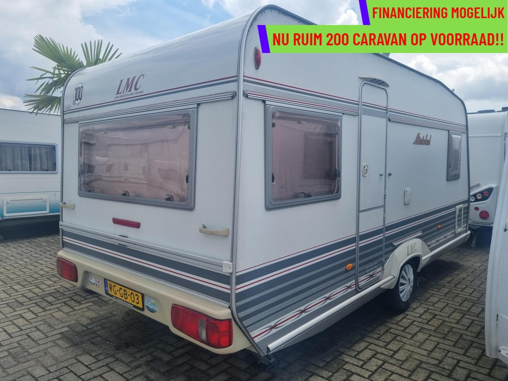 LMC MUNSTERLAND 490 MOVER + VOORTENT + LUIFEL + FRANSBED, Caravans en Kamperen, Rondzit, Bedrijf, 6 tot 7 meter, Mover