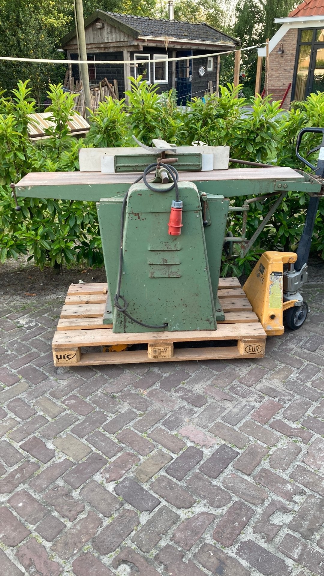 Te koop professionele vlakbank, Ophalen, Gebruikt, Elektrisch