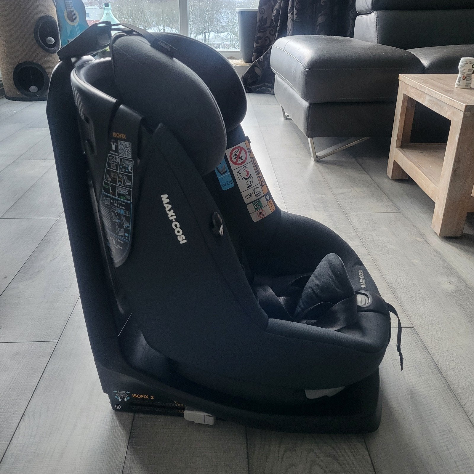 Maxi-Cosi draaibare autostoel met Isofix en Top Tether, Ophalen, 9 t/m 18 kg, Zo goed als nieuw, Isofix