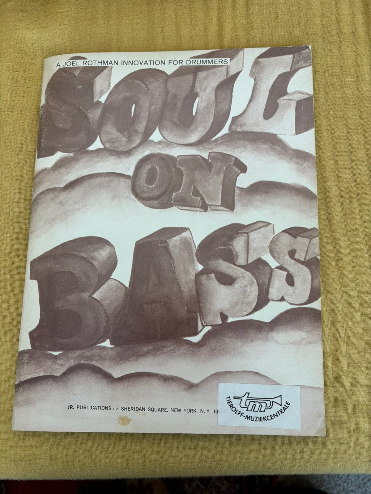 Soul on Bass - Joel Rothman, Drums of Percussie, Les of Cursus, Ophalen of Verzenden, Zo goed als nieuw