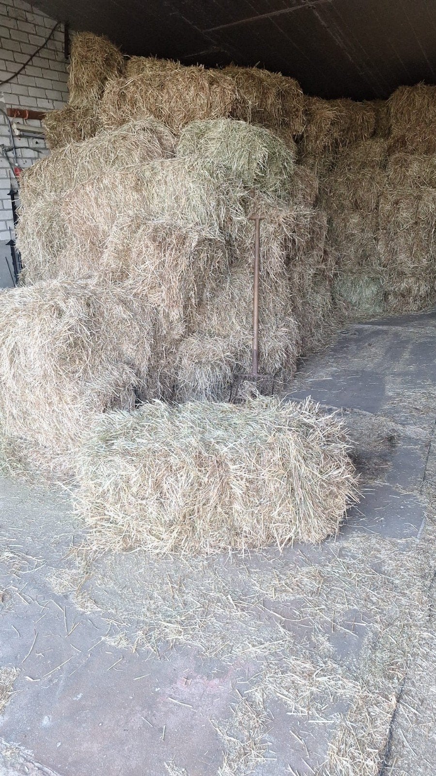 Hooi te koop, Ophalen, Vee
