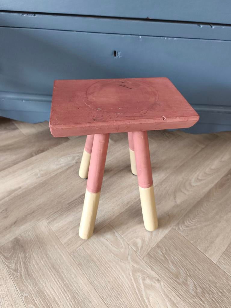 Leuk plantentafeltje / krukje, hoogte 32 cm, Ophalen, Gebruikt, Hout