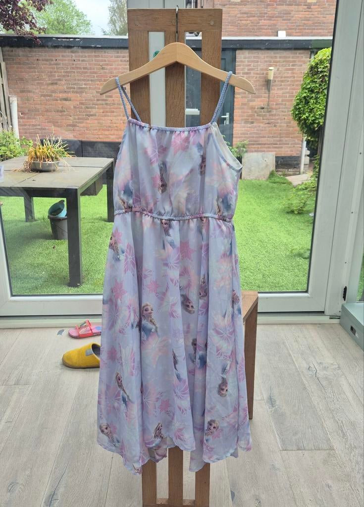 H&M Frozen jurk maat 134 (8-9 jaar), Meisje, H&M, Ophalen of Verzenden, Zo goed als nieuw