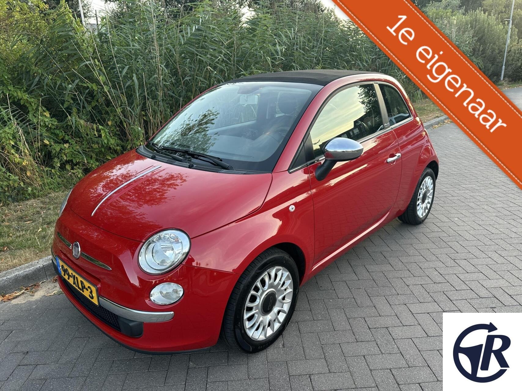 Fiat 500 C 1.2 Easy Cabrio Airco 1e EIGENAAR 81DKM NAP, Gebruikt, 4 cilinders, Origineel Nederlands, Bedrijf