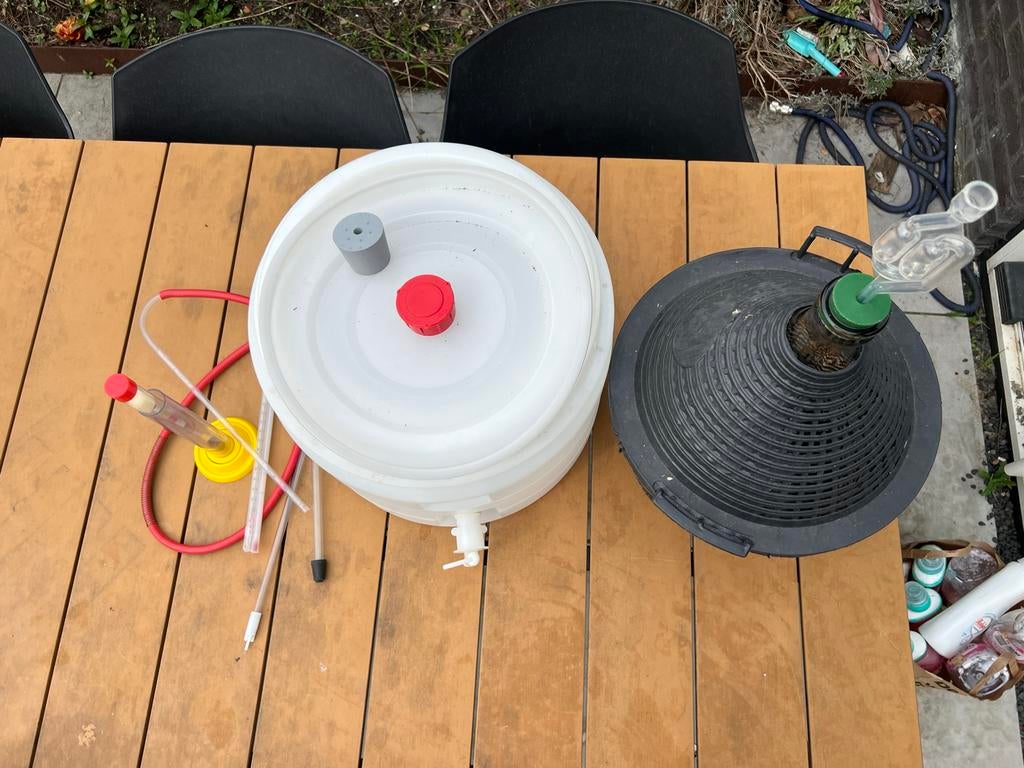 Startpakker om zelf bier te brouwen, Ophalen, Gebruikt
