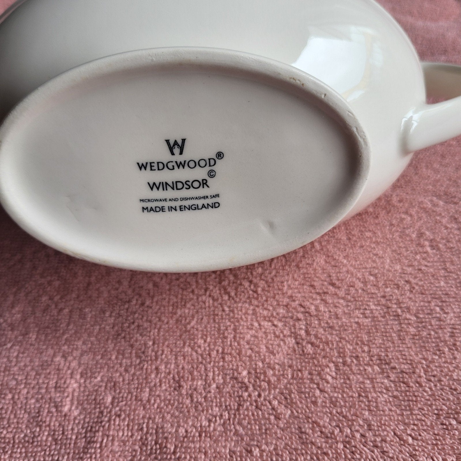Wedgwood Windsor Sauskom - Zo goed als nieuw, Huis en Inrichting, Keuken | Servies, Keramiek, Overige typen, Ophalen of Verzenden