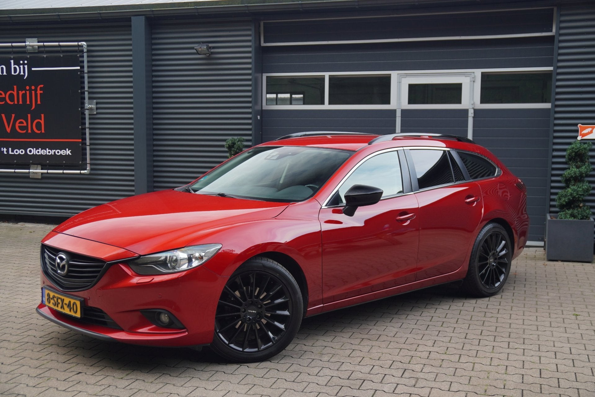Mazda 6 Sportbreak 2.2D SkyActiv-D 150 AUT LEDER NAVI TREKHA, Auto's, 730 kg, Gebruikt, 4 cilinders, 150 pk