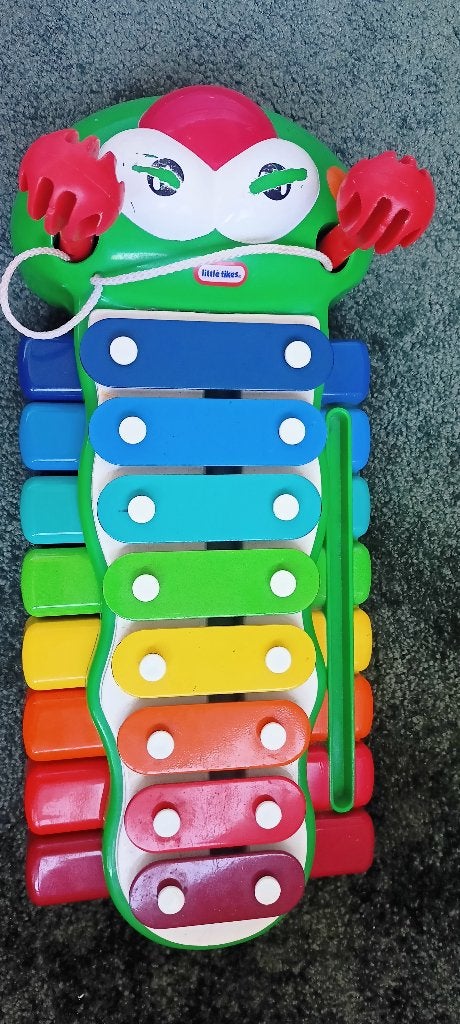 Little tikes xylofoon rups, Ophalen of Verzenden, Gebruikt, Overige typen, Met geluid