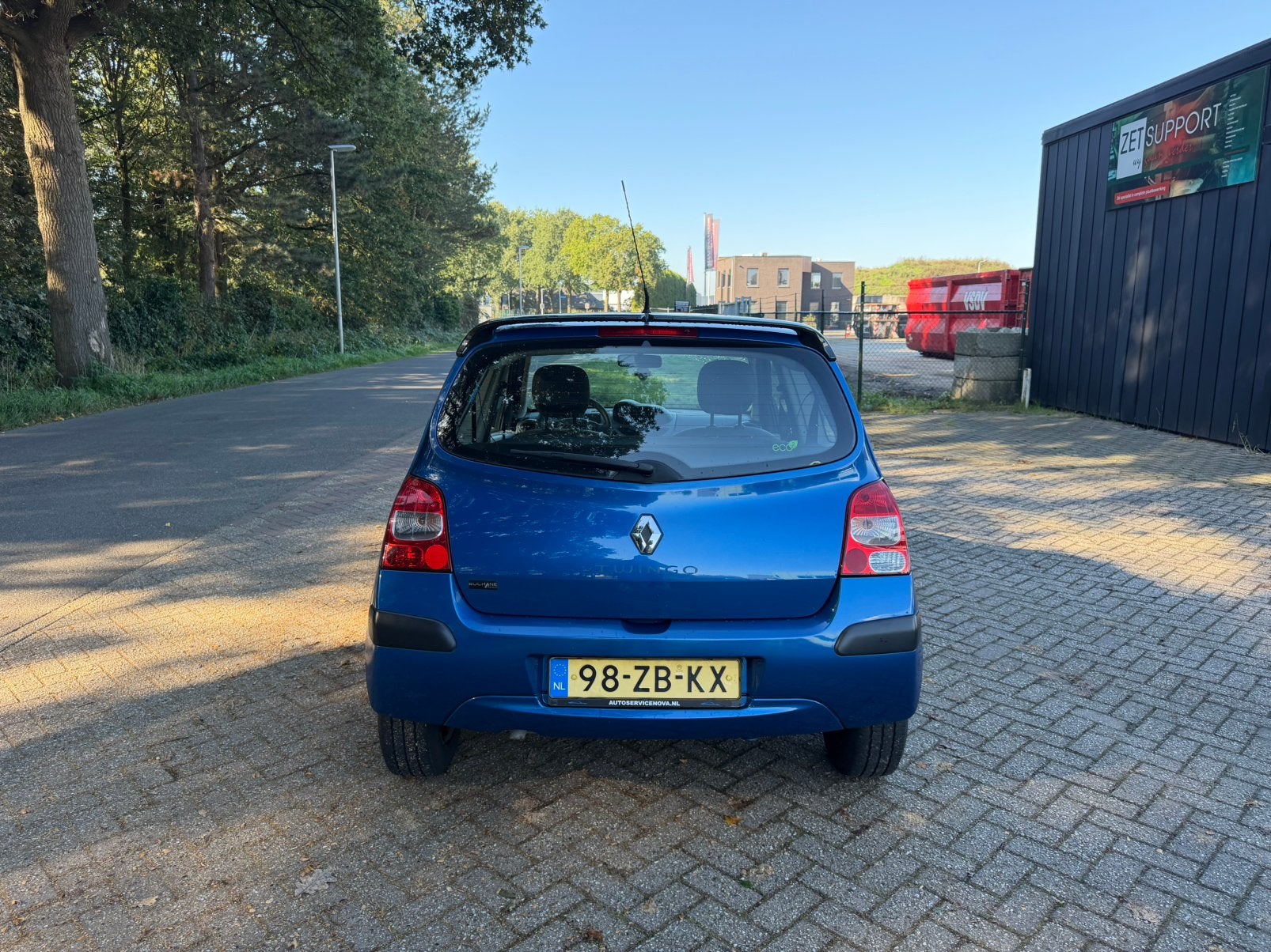 Renault Twingo 1.1 2007 Blauw, Voorwielaandrijving, Twingo, 31 €/maand, 4 cilinders