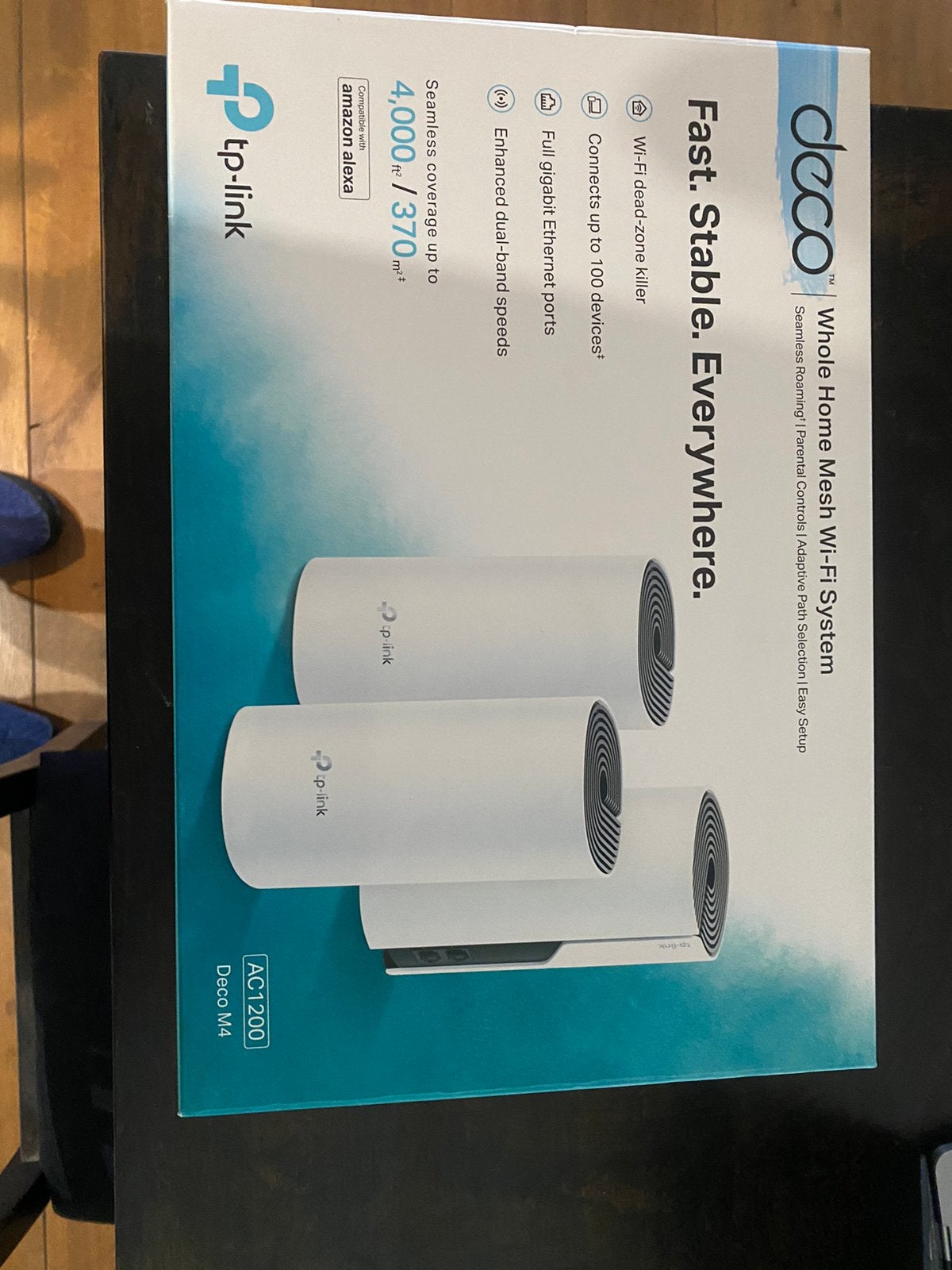Tp-link Deco M4R, setje van 3 in nieuwstaat, Computers en Software, WiFi-versterkers, Ophalen, Zo goed als nieuw