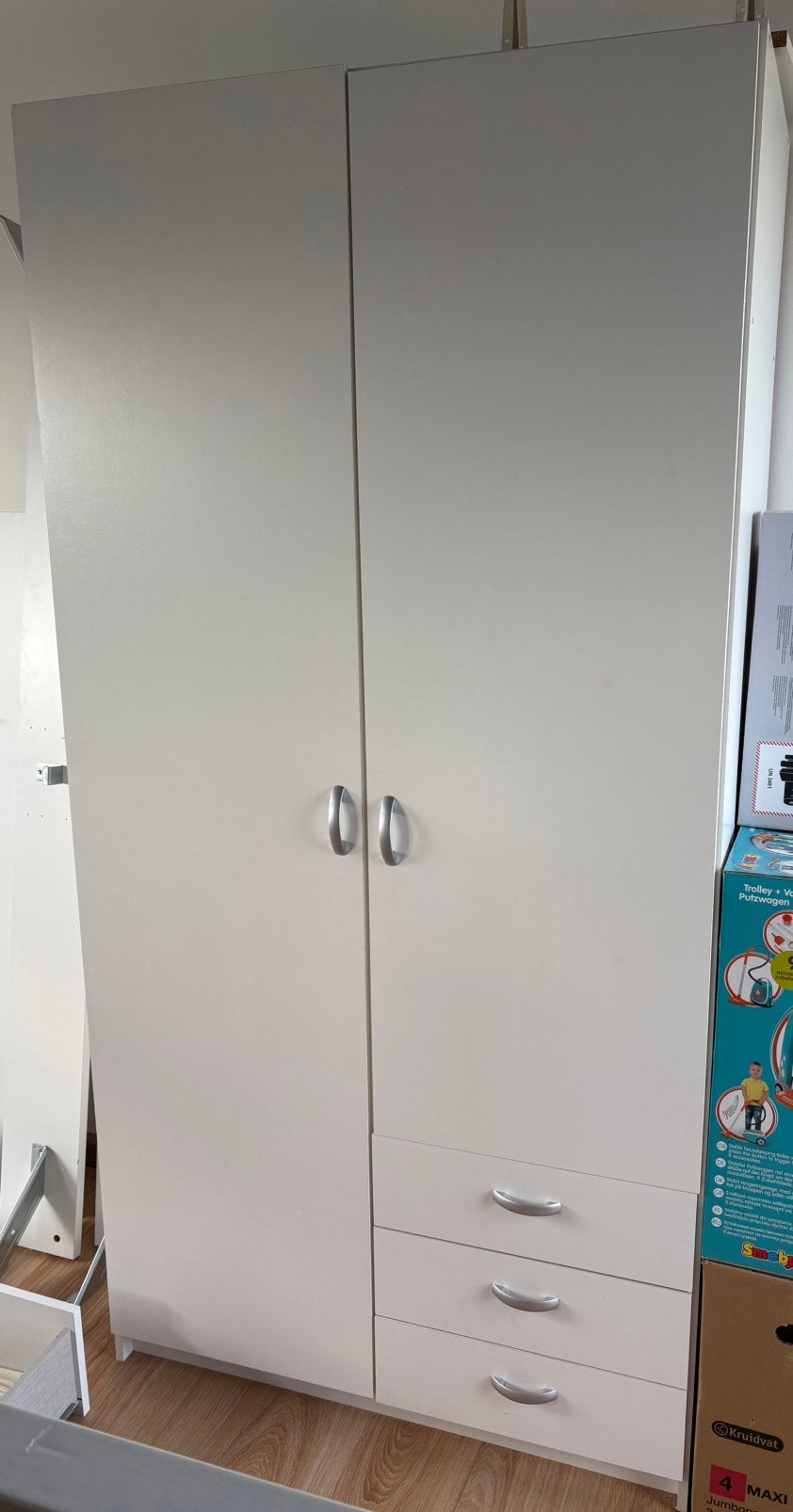 Linnenkast, Huis en Inrichting, Kasten | Kledingkasten, 100 tot 150 cm, 200 cm of meer, Zo goed als nieuw, 50 tot 75 cm