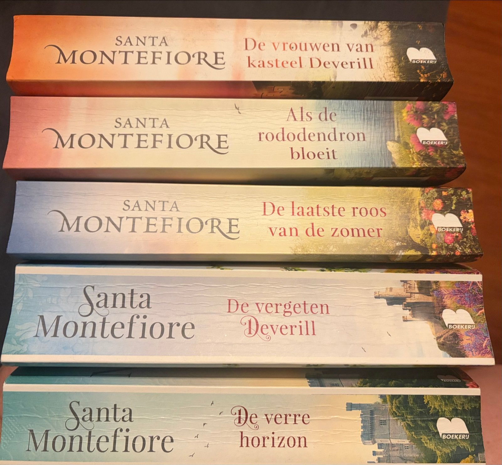 Santa Montefiore - De Deverill Serie (5 boeken), Ophalen of Verzenden, Gelezen, Nederland
