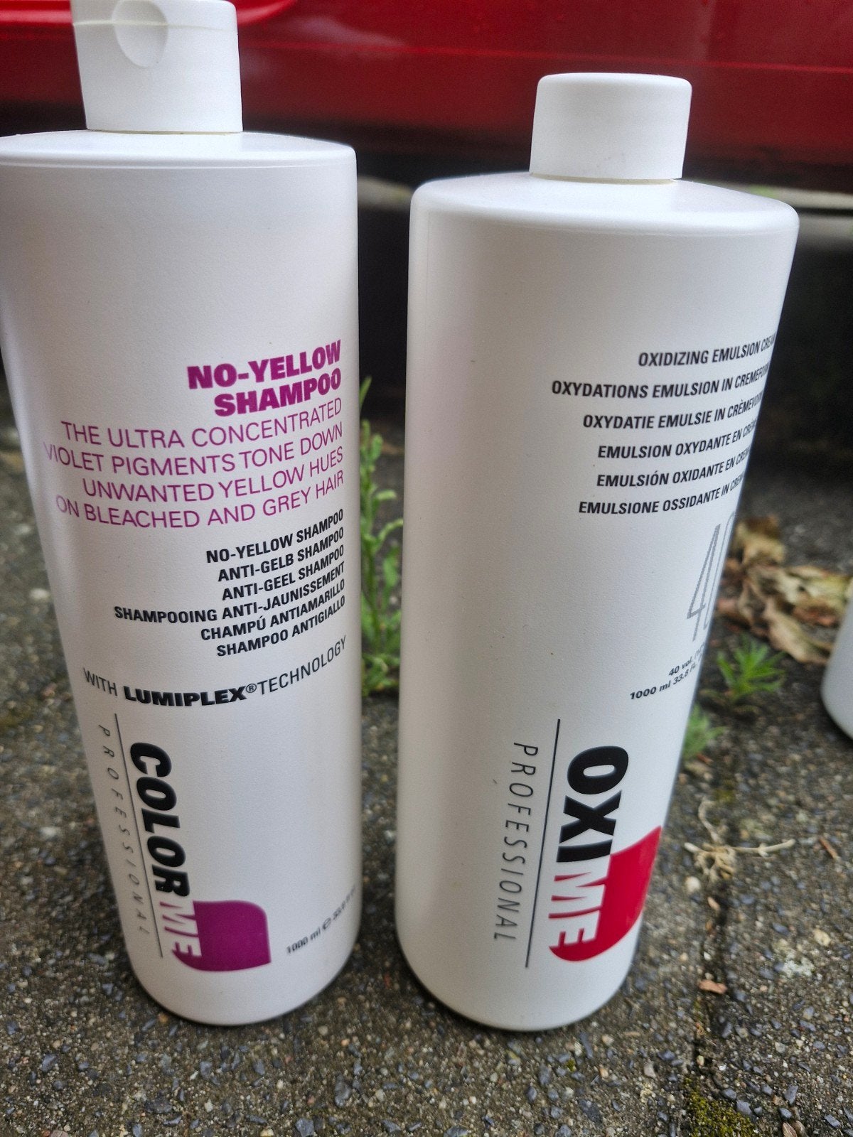 Color Me No-Yellow Shampoo & Oxime Oxidizing Emulsion, Sieraden, Tassen en Uiterlijk, Uiterlijk | Haarverzorging, Ophalen of Verzenden