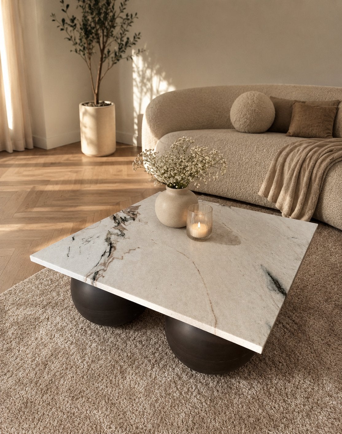 Marmer calacatta salontafel nieuw, Ophalen, Nieuw