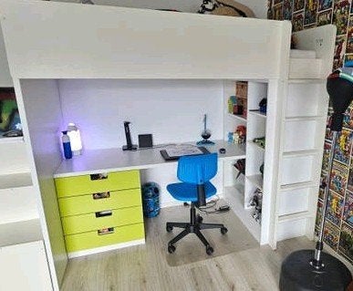 Stuva Ikea hoogslaper, Ophalen, Gebruikt, Eenpersoons, 200 cm