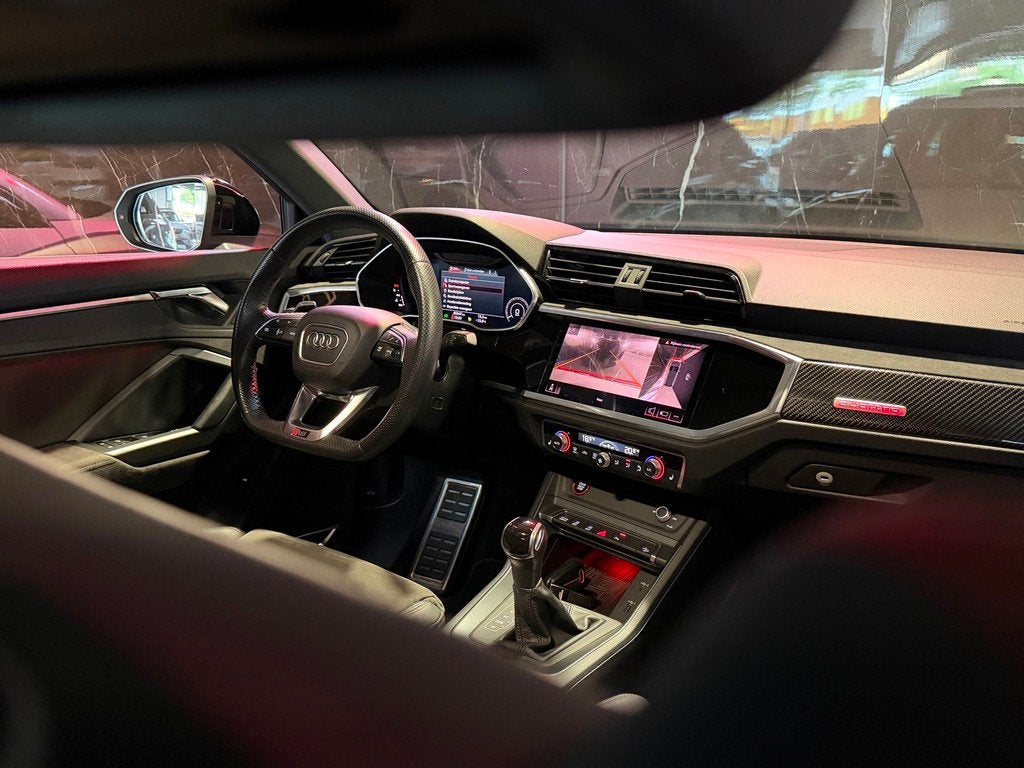 Audi Q3 TFSI RS Pano|Keramisch|360|B&O|Trekhaak, Auto's, Audi, Automaat, Gebruikt, Euro 6, Parkeerassistent