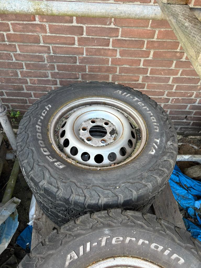 BFgoodride all-terrian T/A, Ophalen