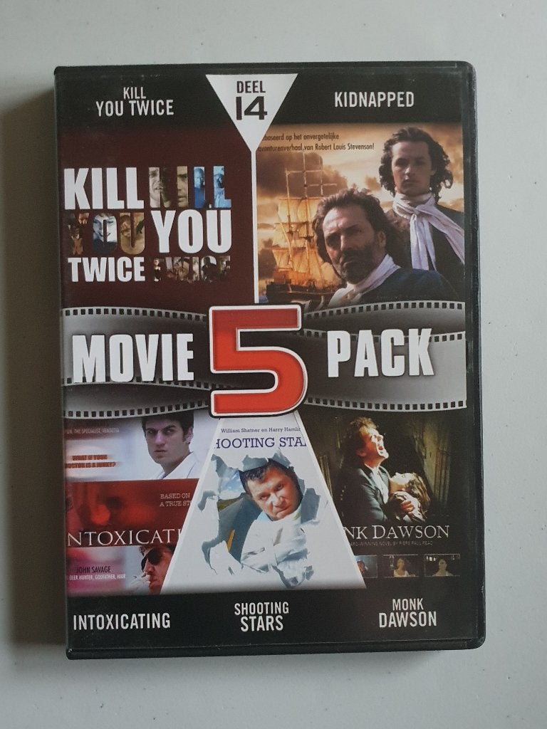 5 films in 1, Alle leeftijden, Ophalen of Verzenden, Gebruikt, Actie
