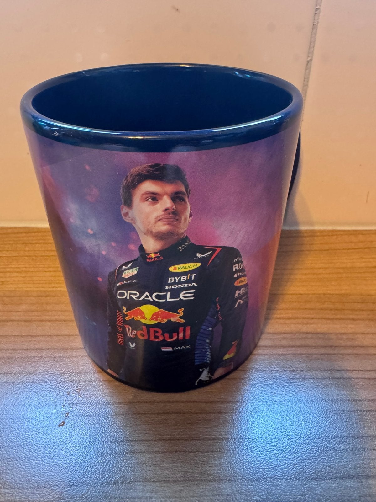 Nieuwe Max Verstappen Oracle Red Bull Racing mok, Overige merken, Keramiek, Nieuw, Overige stijlen