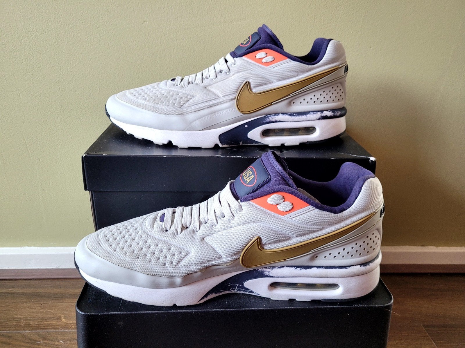 Nike Air Max Classic BW Ultra "Olympic USA" maat 47,5, Kleding | Heren, Ophalen of Verzenden
