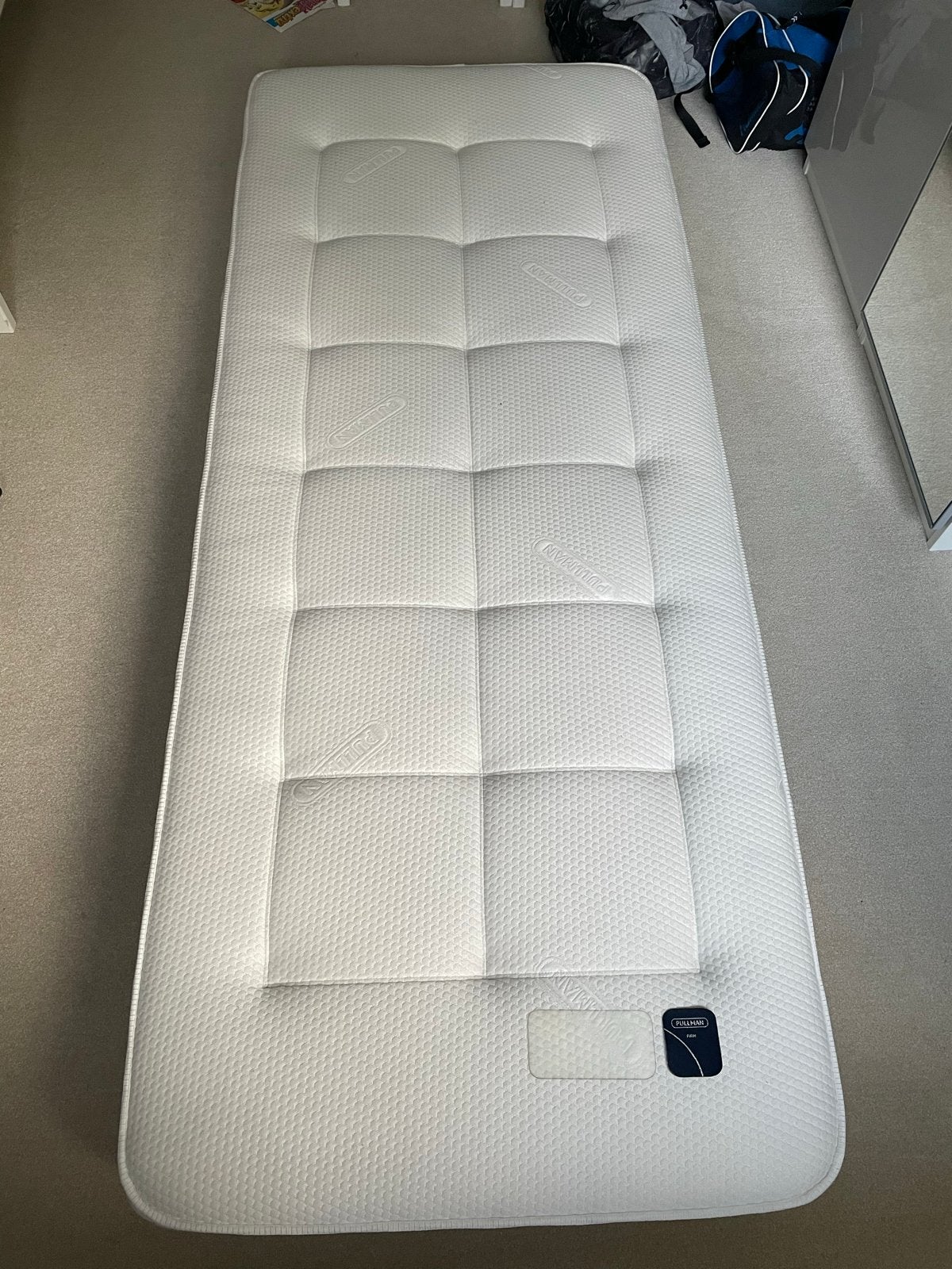 Pullman Firm eenpersoons matras - Zo goed als nieuw, Eenpersoons, Ophalen of Verzenden, Zo goed als nieuw, 80 cm