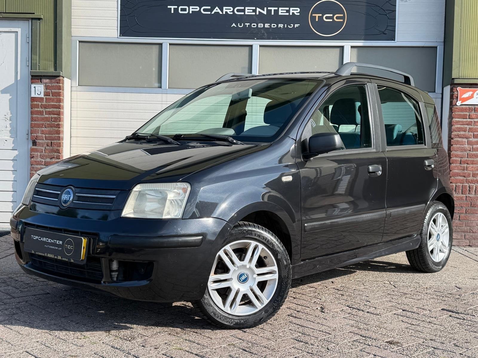 Fiat Panda 1.2 SportSound/CLIMA/APK/NAP, Voorwielaandrijving, Gebruikt, Zwart, Origineel Nederlands