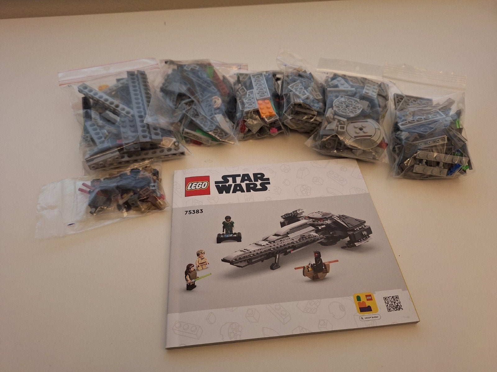 Lego Star Wars 75383 Darth Maul's Sith Infiltrator, Ophalen of Verzenden, Zo goed als nieuw, Lego
