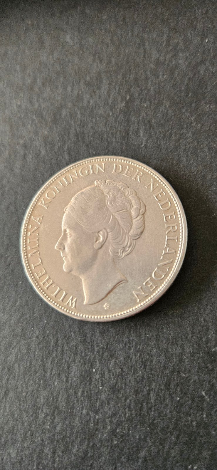 Zilveren rijksdaalder 1931 wilhelmina, Postzegels en Munten, Munten | Nederland, Zilver, Ophalen of Verzenden, Koningin Wilhelmina