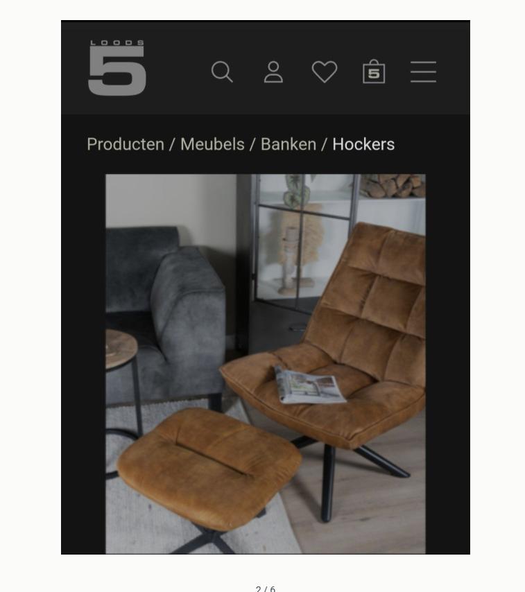 draaifauteuil met hocker, 75 tot 100 cm, Ophalen of Verzenden, Zo goed als nieuw, Stof