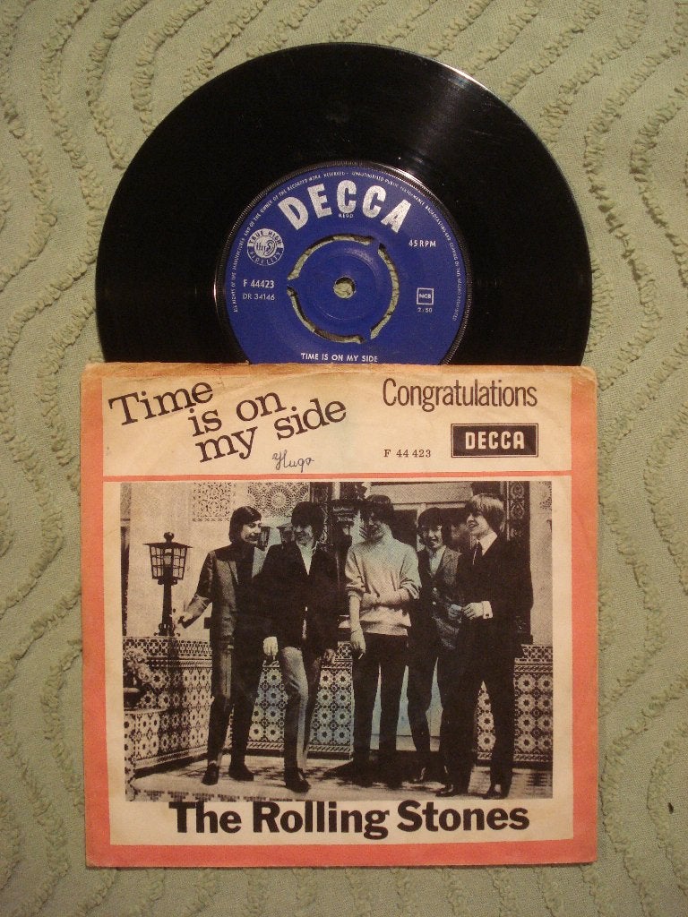 Rolling Stones 7" Single: Time is on my side (Denemarken), Ophalen of Verzenden, Gebruikt, Rock en Metal