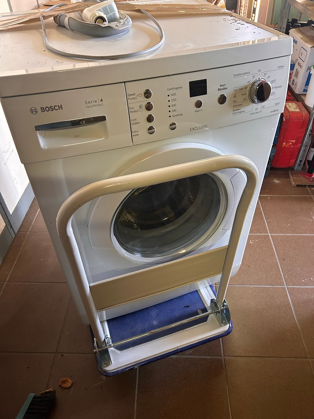 Bosch Serie 4 VarioPerfect Wasmachine - Overbodig, Witgoed en Apparatuur, Wasmachines, Ophalen, Gebruikt, 85 tot 90 cm, 1200 tot 1600 toeren