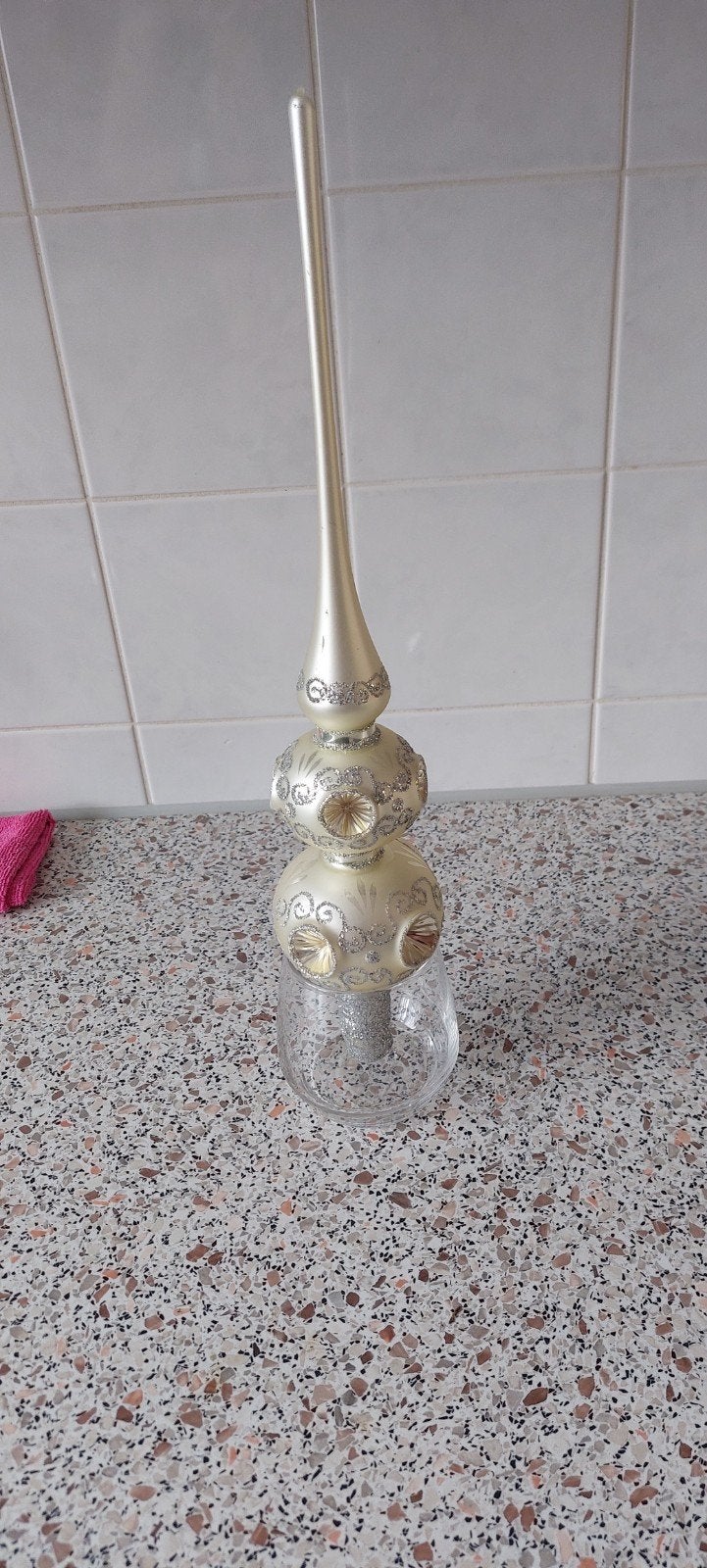 antieke kerstboompiek 40 cm, Diversen, Ophalen of Verzenden
