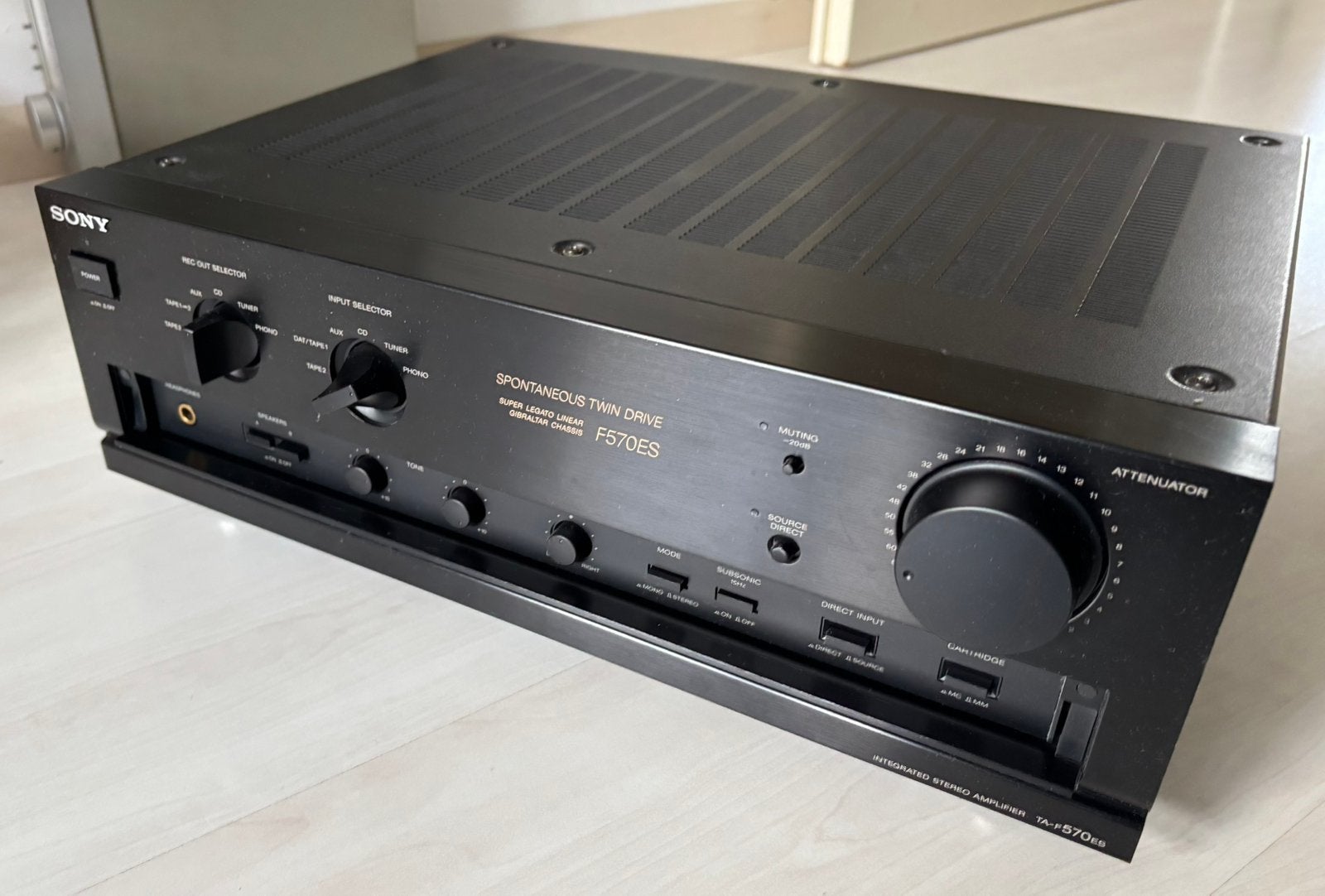 Sony TA-F570 es versterker, Ophalen of Verzenden, Sony