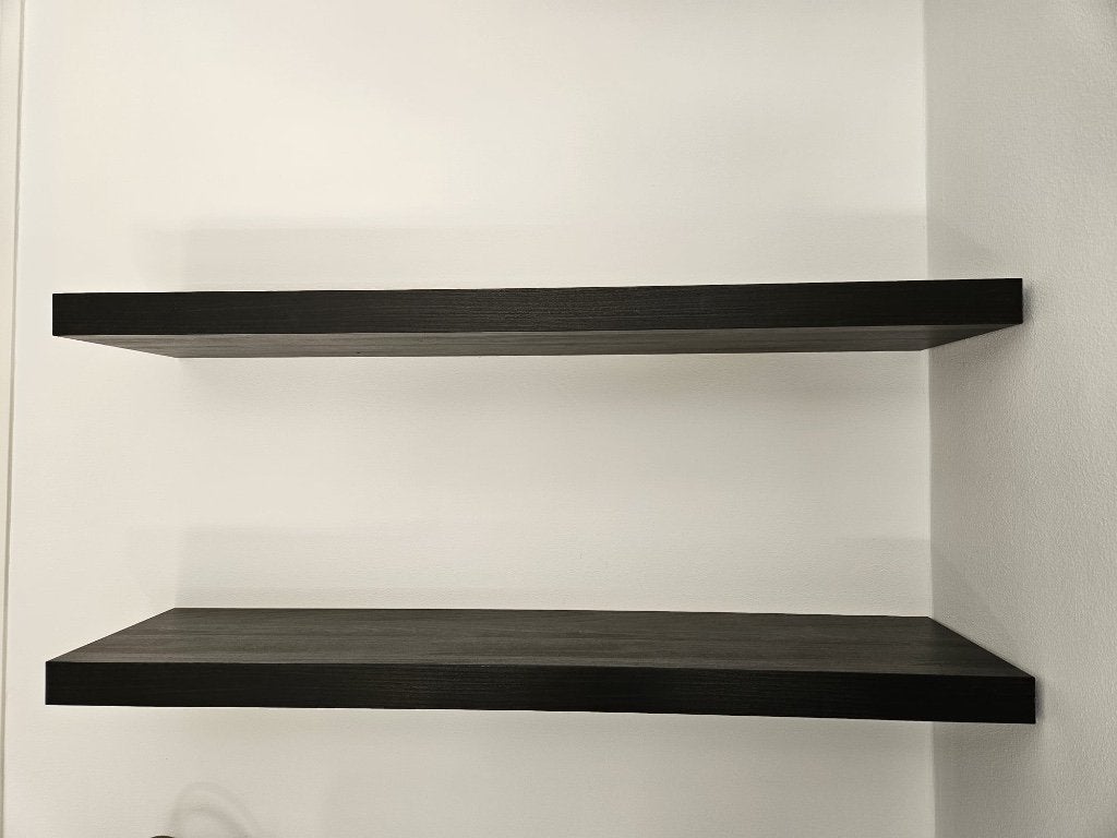 Ikea boekenplanken zwart, Ophalen, Gebruikt