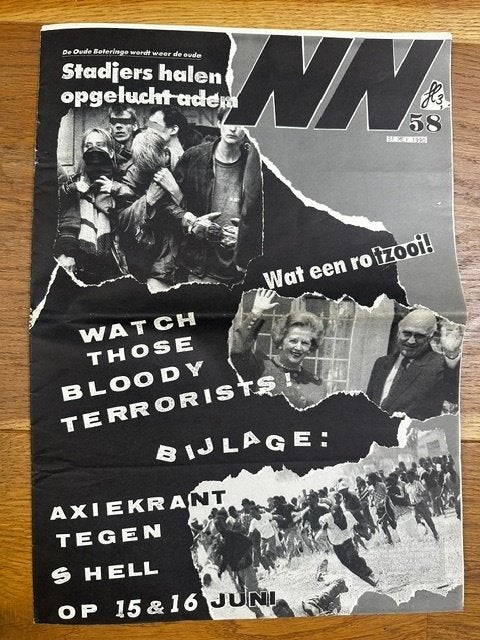 NN (Nomen Nescio) / Ravage Magazine - 31 mei 1990, Boeken, Ophalen of Verzenden, Zo goed als nieuw, Krant