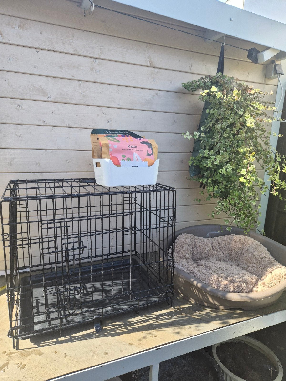 bench 60x40, plus mand, Ophalen, Zo goed als nieuw