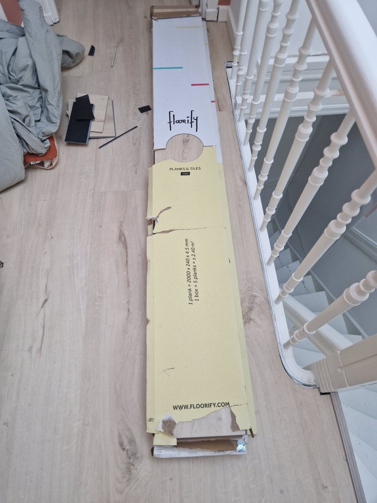 Floorify PVC Planken  - Nieuw in doos, Doe-het-zelf en Verbouw, Vloerdelen en Plavuizen, 50 tot 150 cm, Nieuw, Ophalen of Verzenden