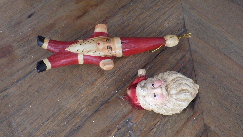 mooie kerstfiguren, Diversen, Kerst, Ophalen of Verzenden, Gebruikt