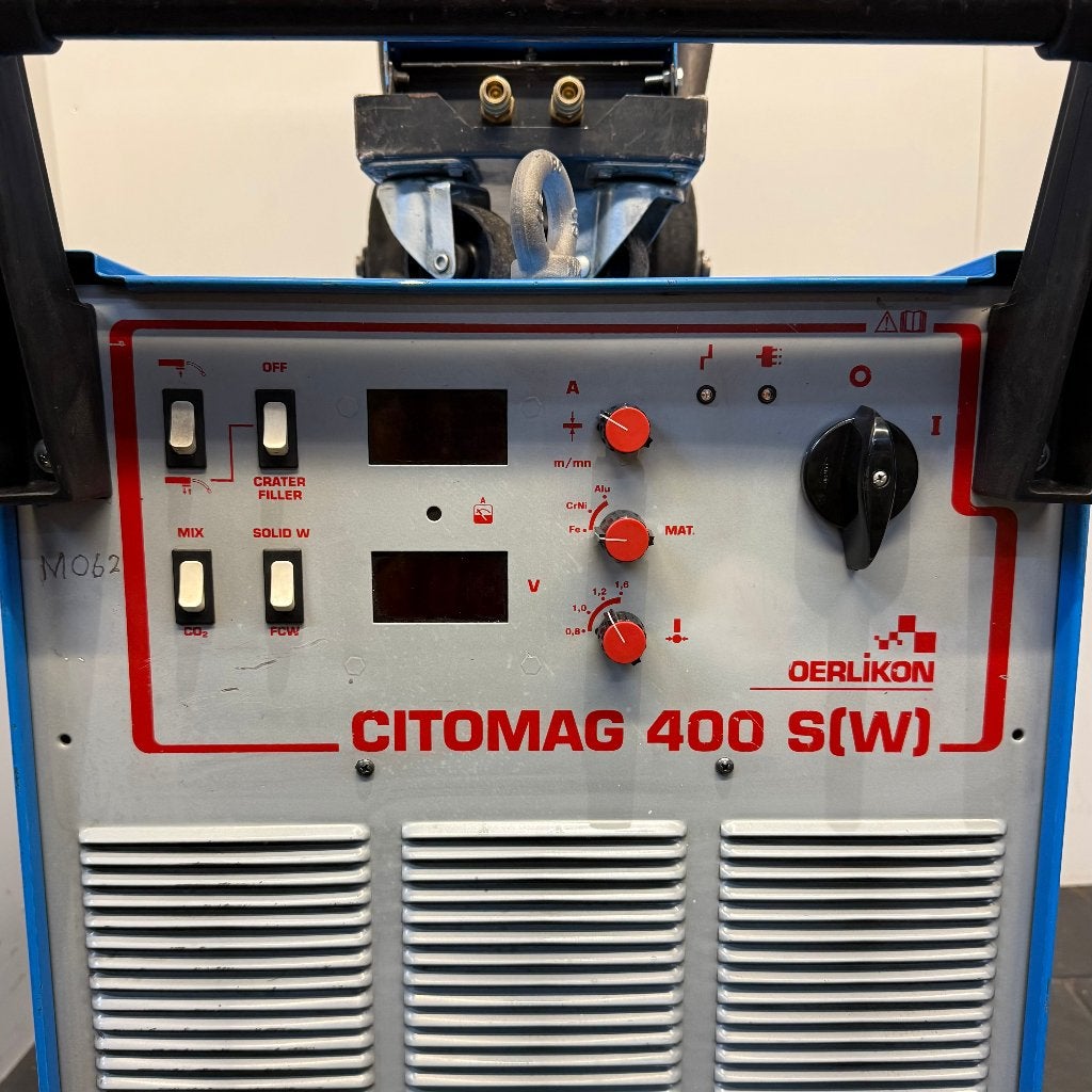 Oerlikon CitoMag 400 SW mig mag 400v lasapparaat wtgk, Gebruikt, Infonl@lincolnelectric.eu, Ophalen of Verzenden, Lincoln Electric