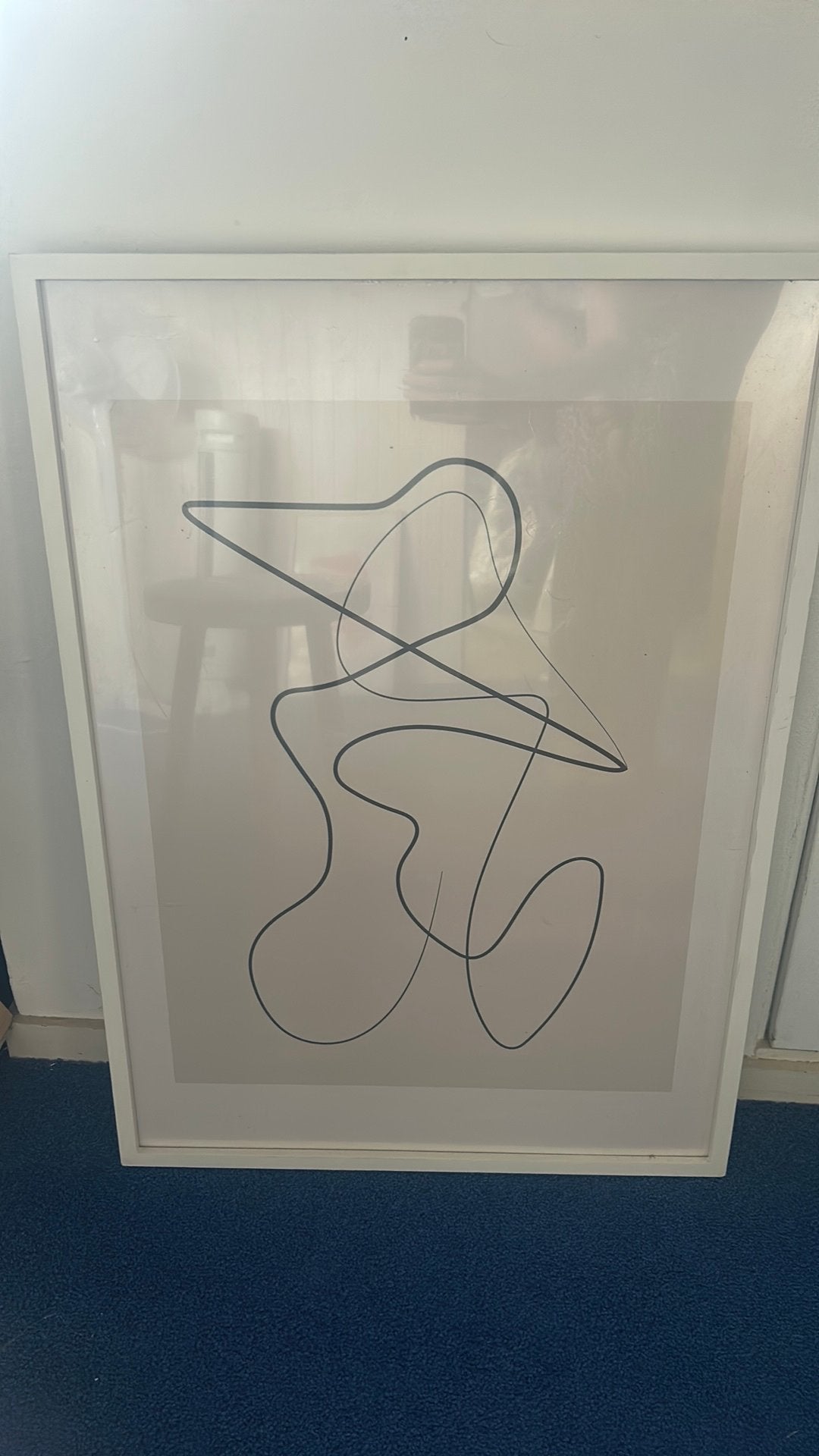 Super leuke poster met lijst, Huis en Inrichting, Woonaccessoires | Lijsten, Ophalen, Zo goed als nieuw