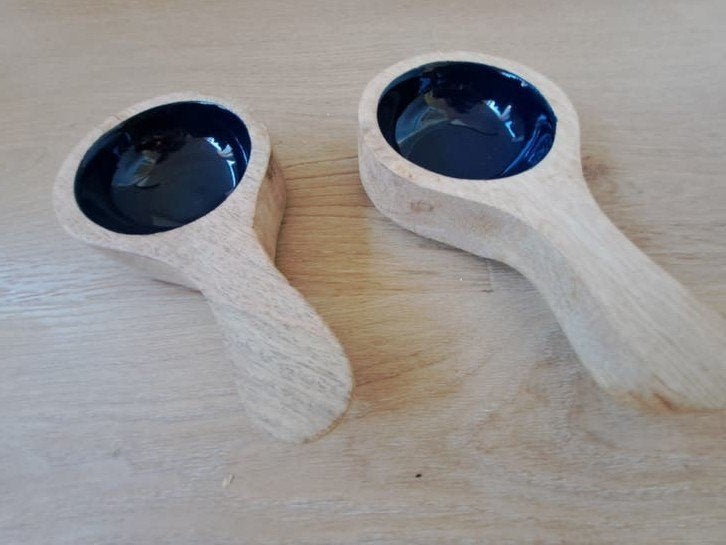 2 x Gusta Mango Houten Serveerschaaltjes, Hout, Snij-/serveerplank, Gusta, Ophalen of Verzenden