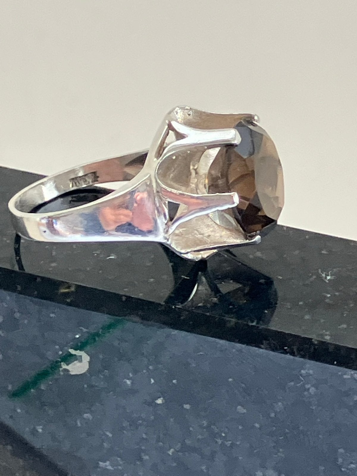 Deense design ring, Ophalen of Verzenden, Zo goed als nieuw, 17 tot 18, Dame