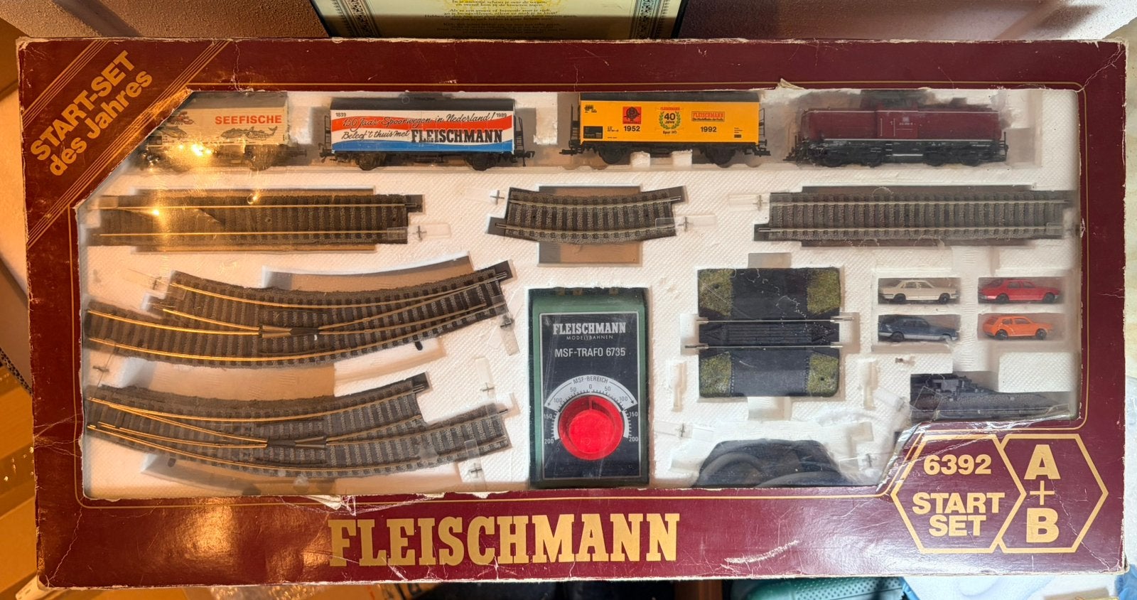 Fleischmann ho start-set 6392 a+b, Hobby en Vrije tijd, Modeltreinen | H0, Gelijkstroom, Fleischmann, Rails, Ophalen of Verzenden