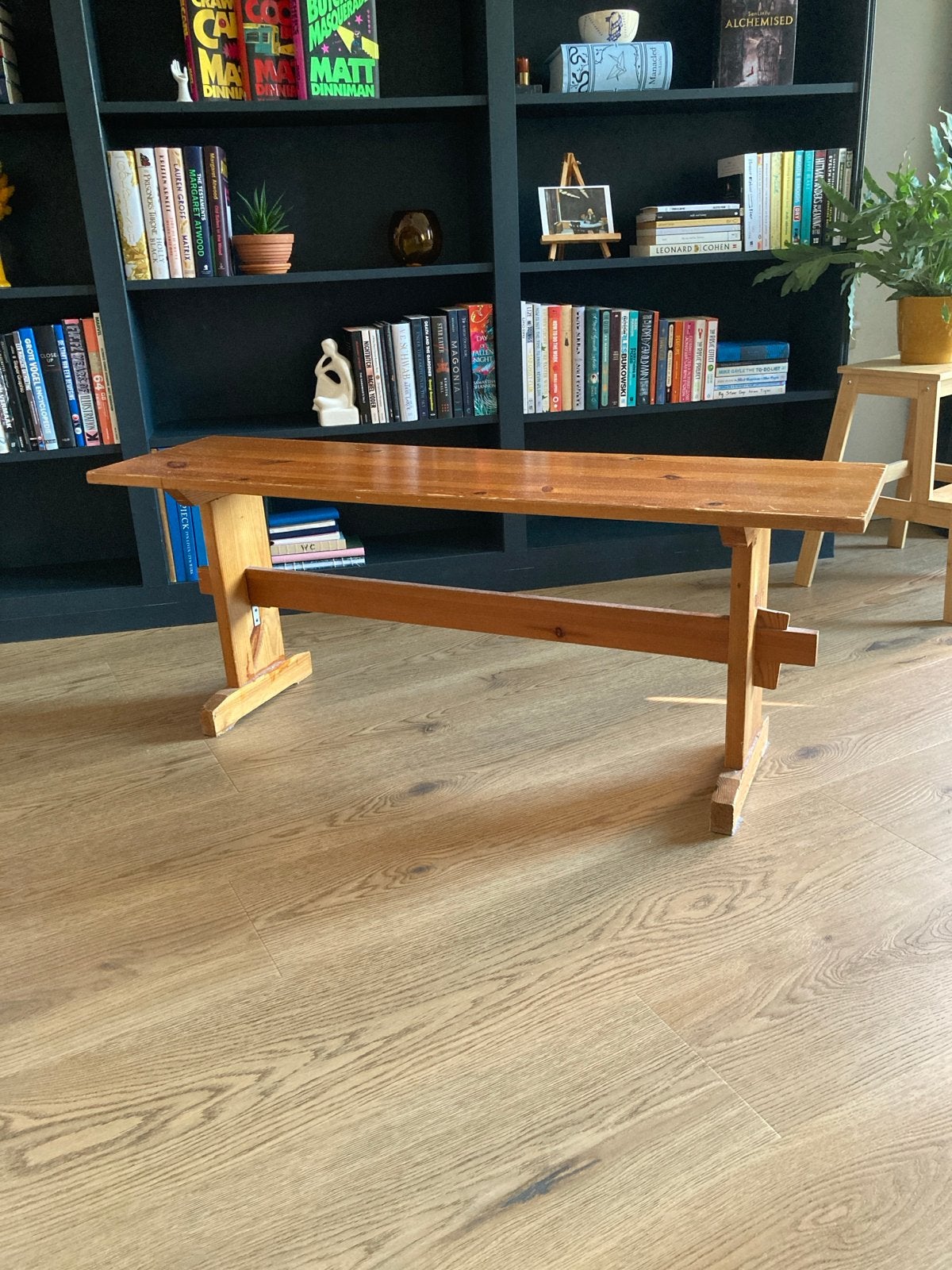 Houten bankje - Massief hout, Ophalen
