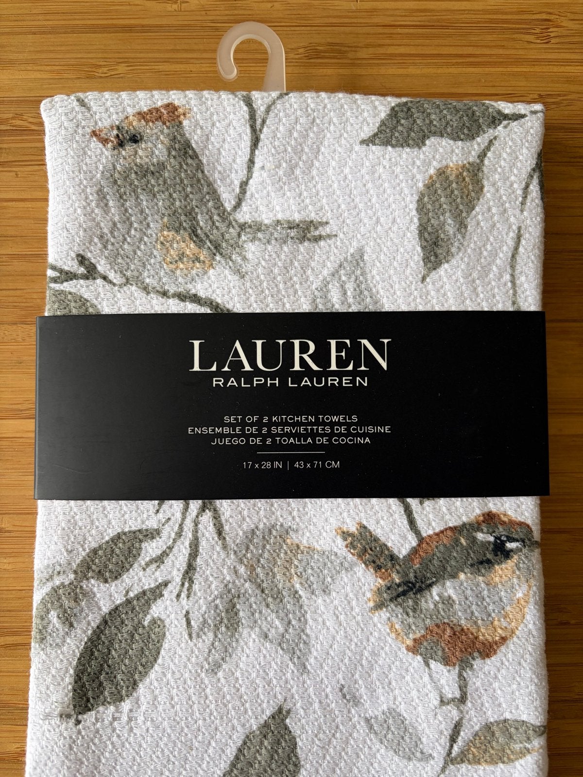 Nieuwe Ralph Lauren Keukenhanddoeken - Set van 2 (of 4), Overige typen, Nieuw, Ophalen of Verzenden, Meerkleurig