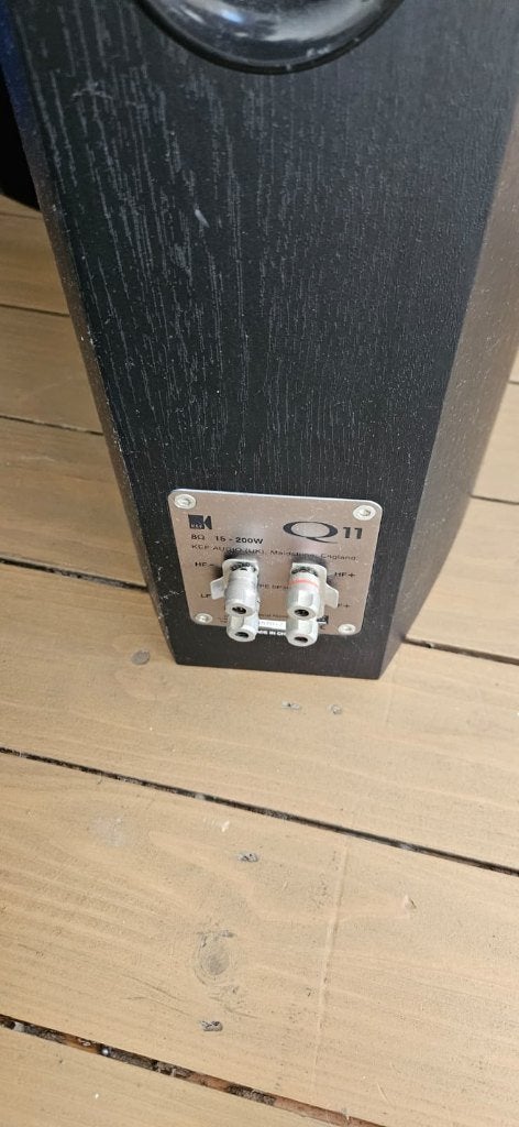 set van 2 KEF Q11 vloerstaande luidsprekers, Vloerstaande luidspreker, Gebruikt, KEF, Ophalen